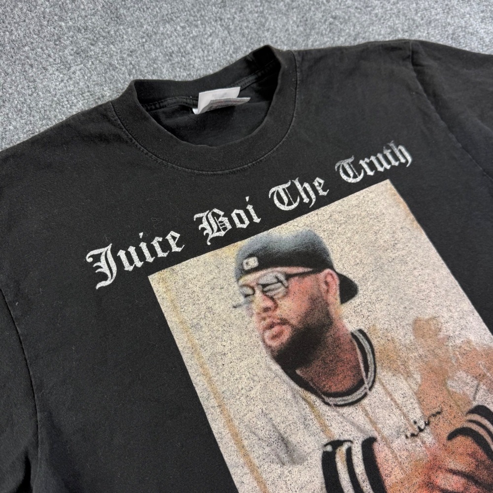 Shaka Wear Juice Boi The Truth T-Shirt Large Black Cutthroat Graphic Men's